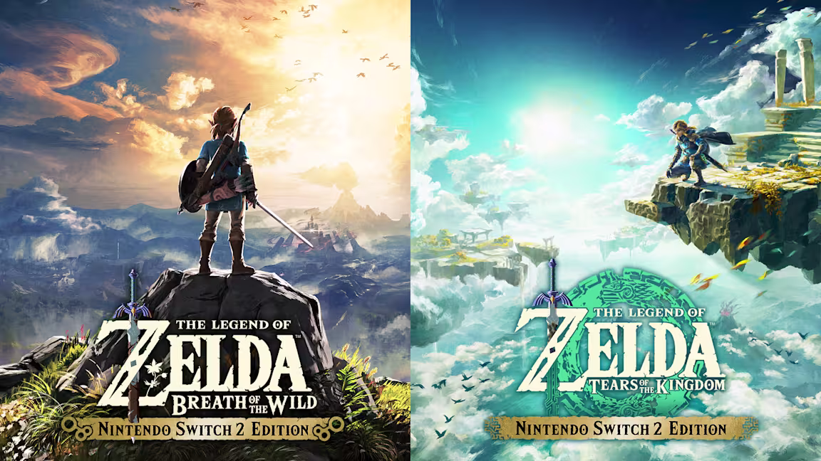 Upgrade Pack Nintendo Switch 2 untuk Zelda Breath of the Wild dan Tears of the Kingdom