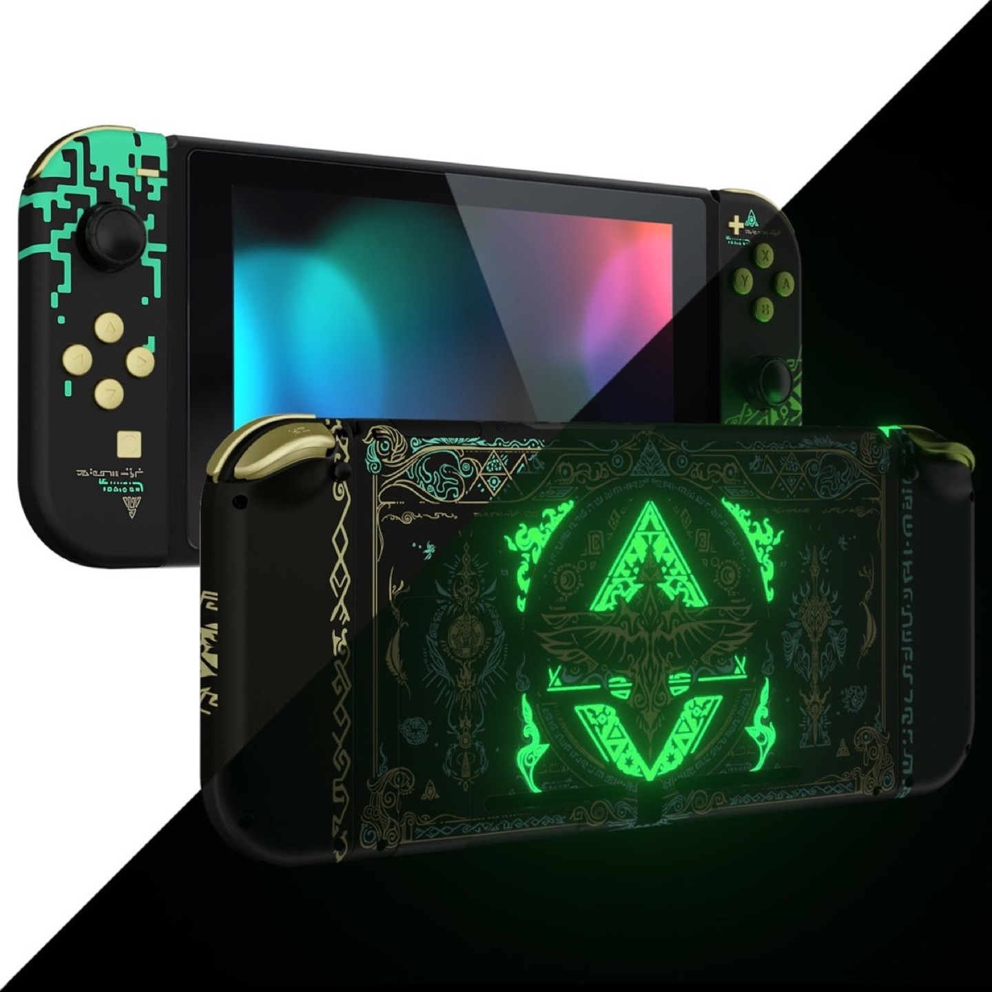 Console Shell Glow In Dark Totem Of Kingdom Black