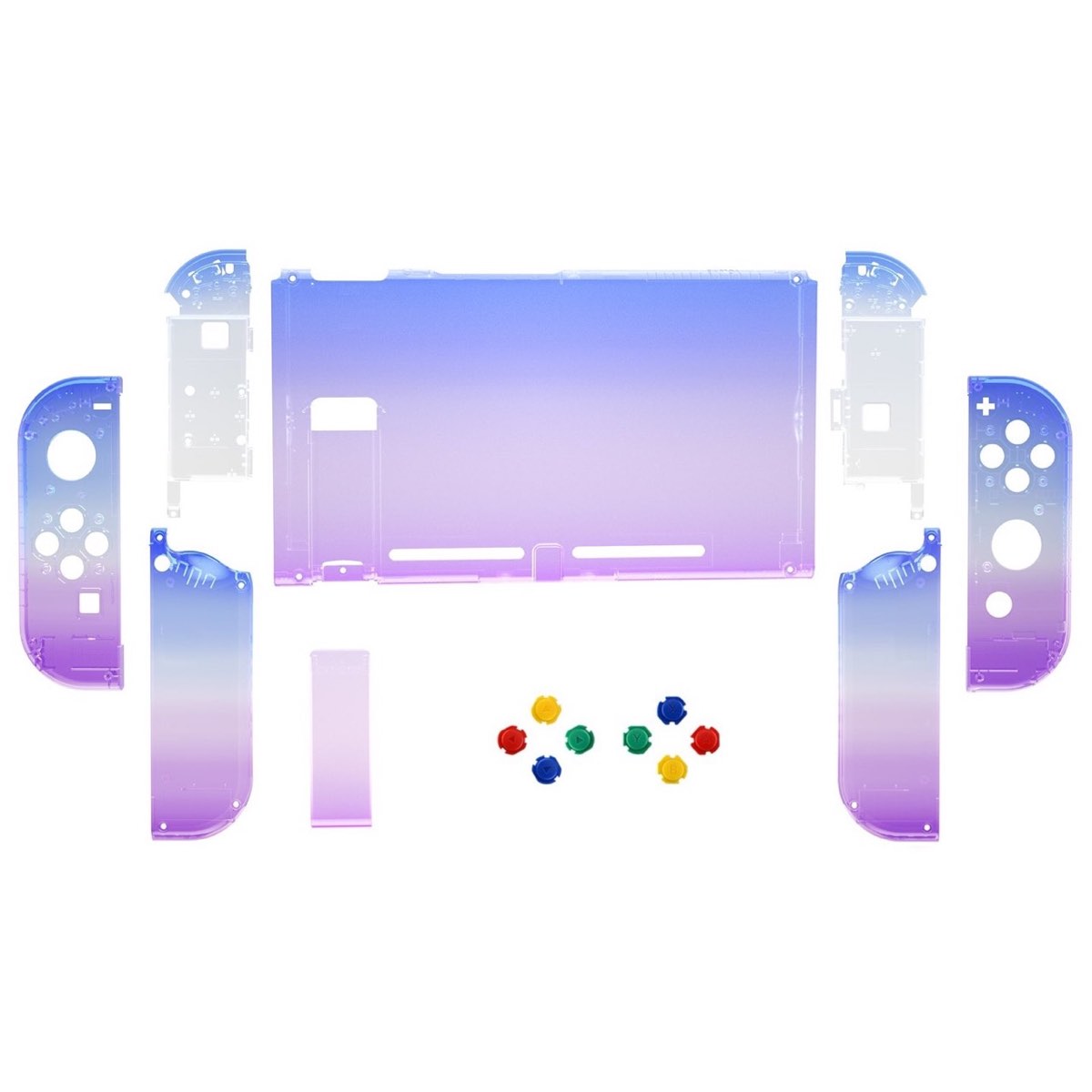 Console Shell Gradient Translucent Bluebell