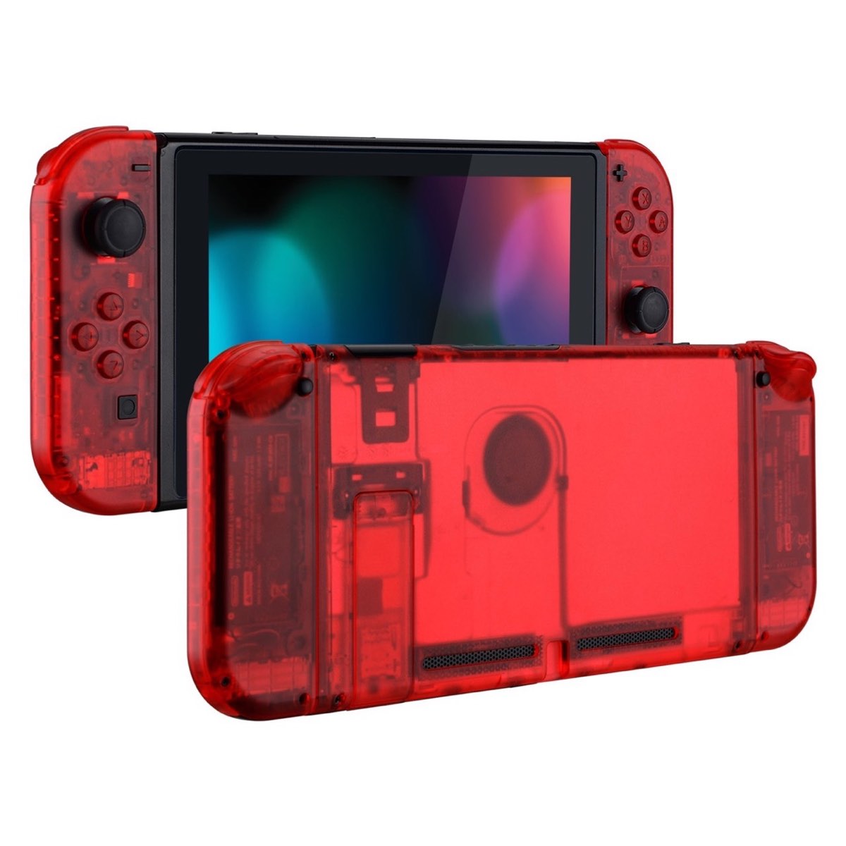 Console Shell Clear Red