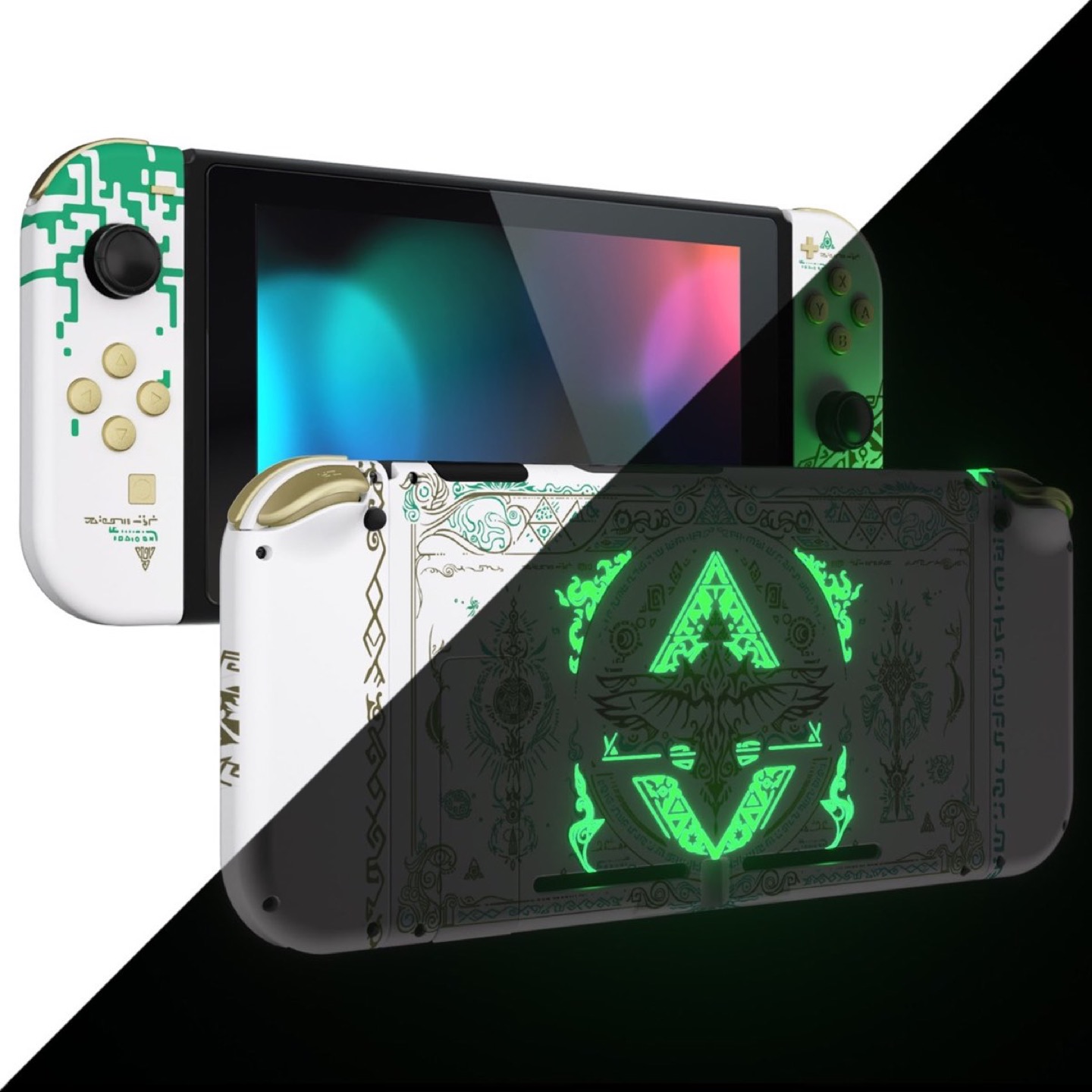 Console Shell Glow In Dark Totem Of Kingdom White