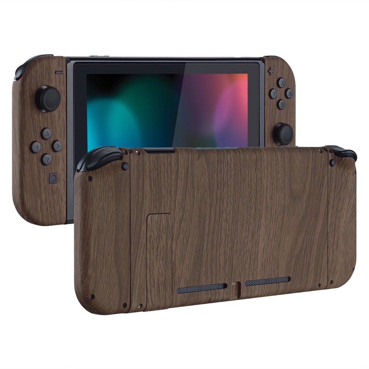 Console Shell Wood Grain