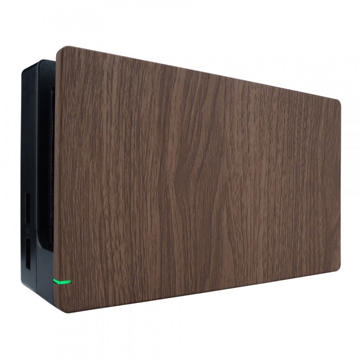 Dock Faceplate Wood Grain