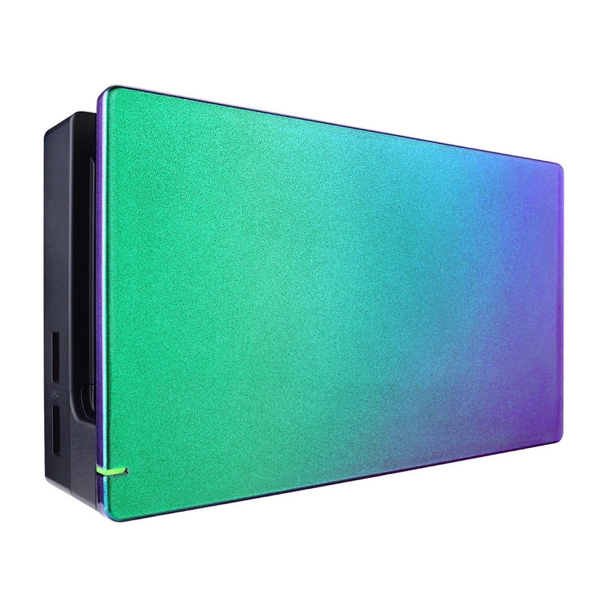 Dock Faceplate Chameleon Green Purple