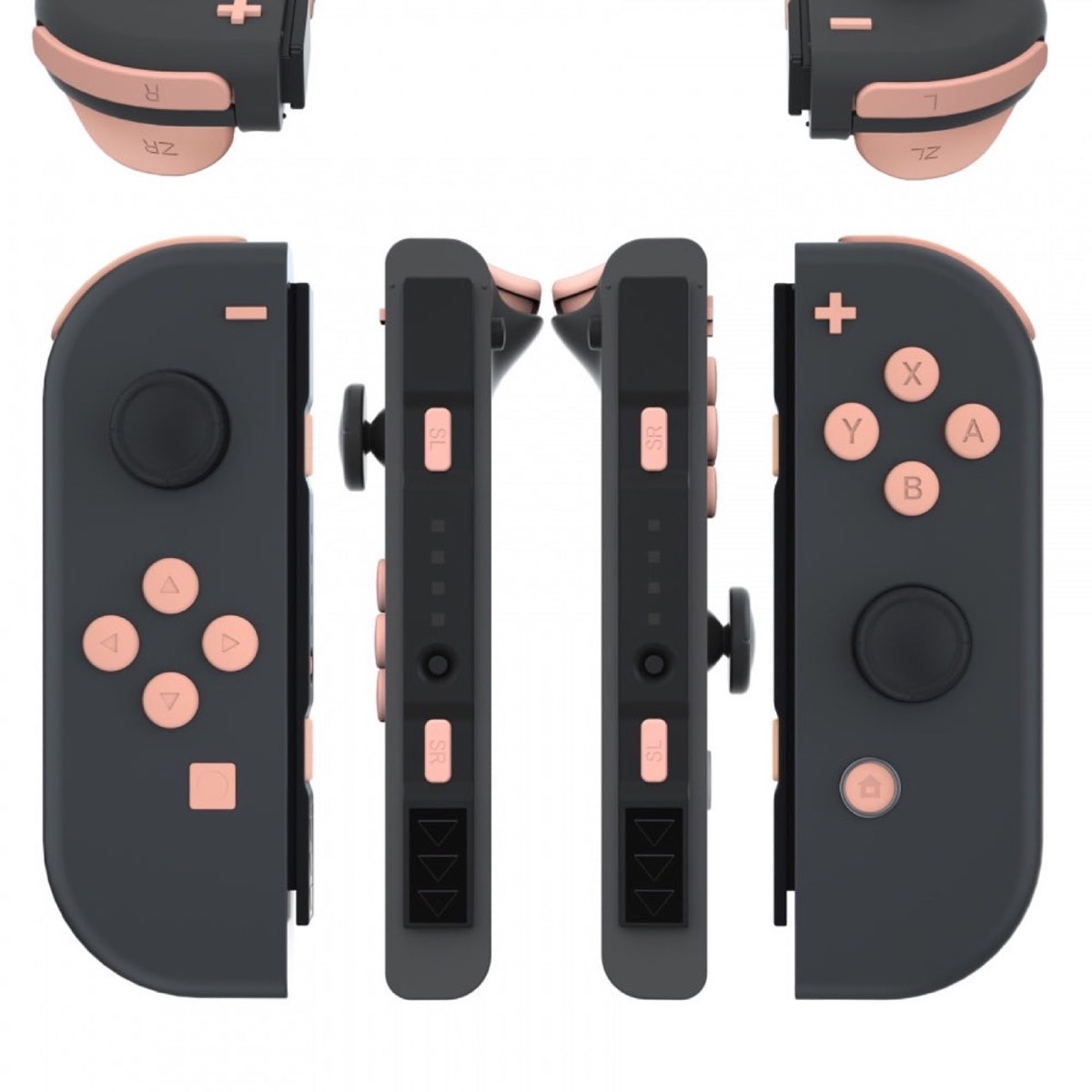 Joy-Con Buttons Mandys Pink
