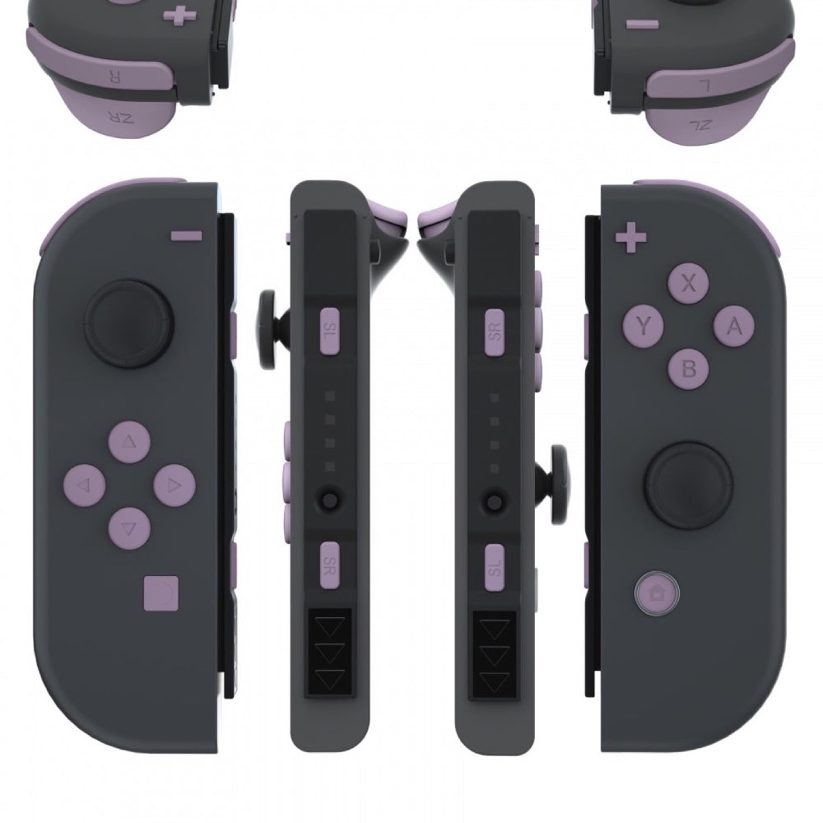 Joy-Con Buttons Dark Grayish Violet