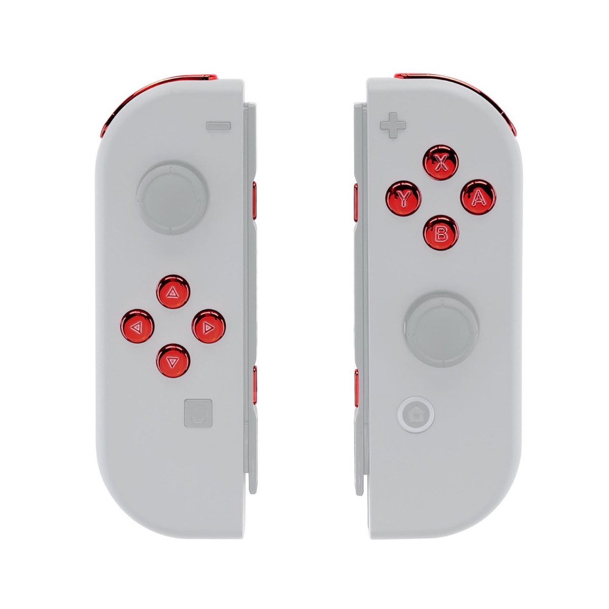 Joy-Con Buttons Chrome Red Glossy