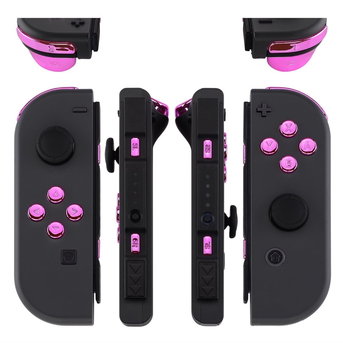 Joy-Con Buttons Chrome Pink Glossy