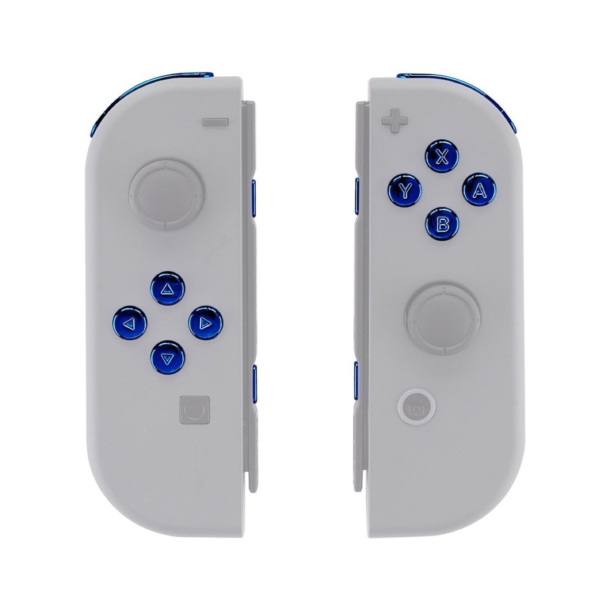 Joy-Con Buttons Chrome Blue Glossy
