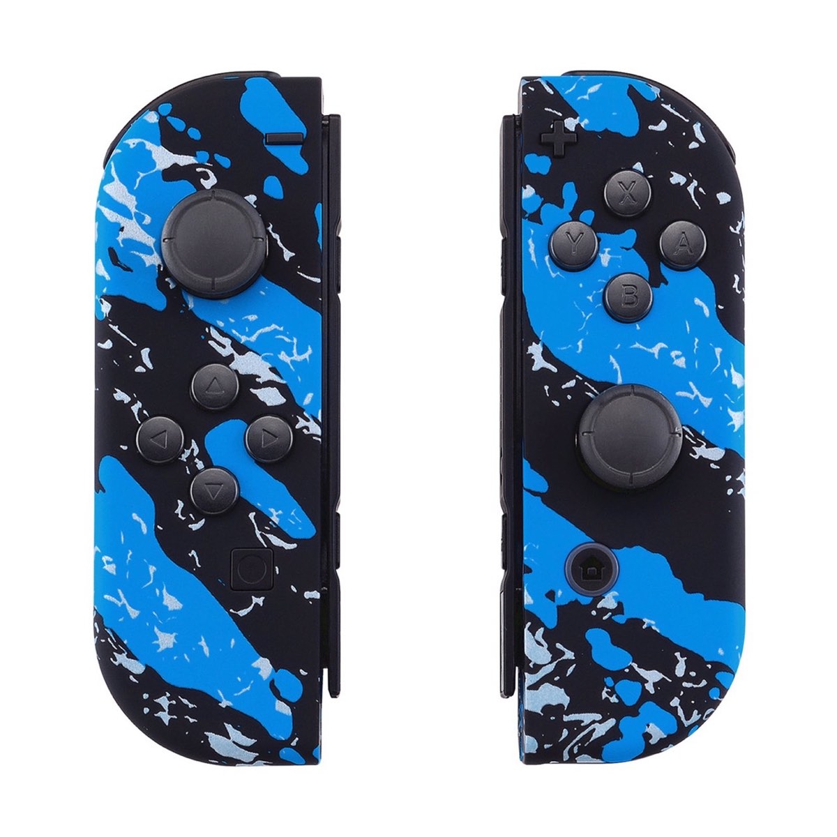 Joy-Con Full Shell Blue Coating Splash