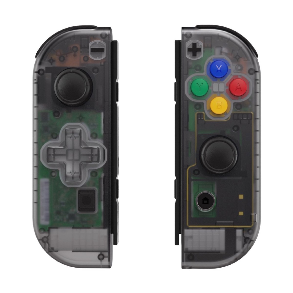 Joy-Con D-Pad Shell Clear Black