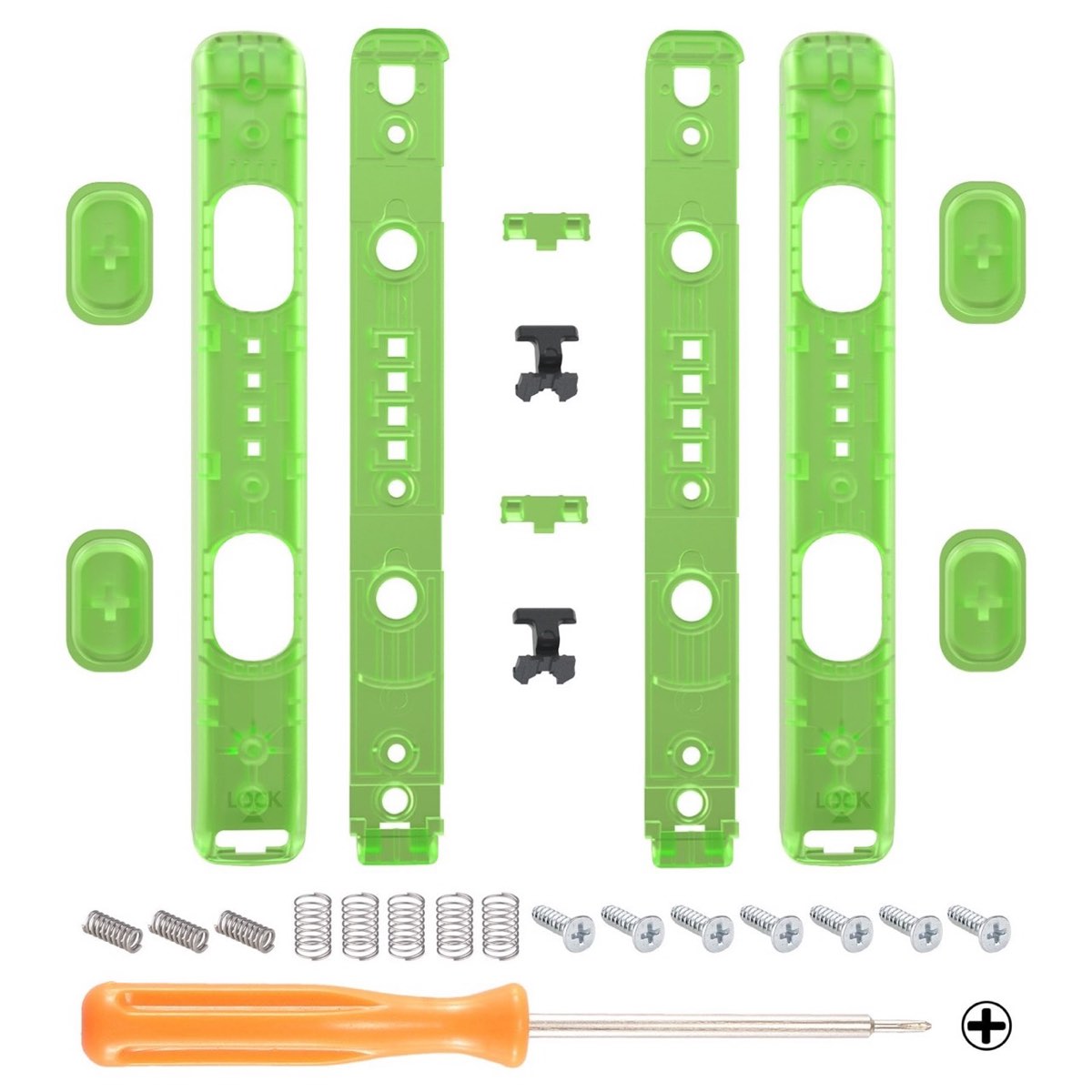 Joy-Con Strap Cover Clear Green