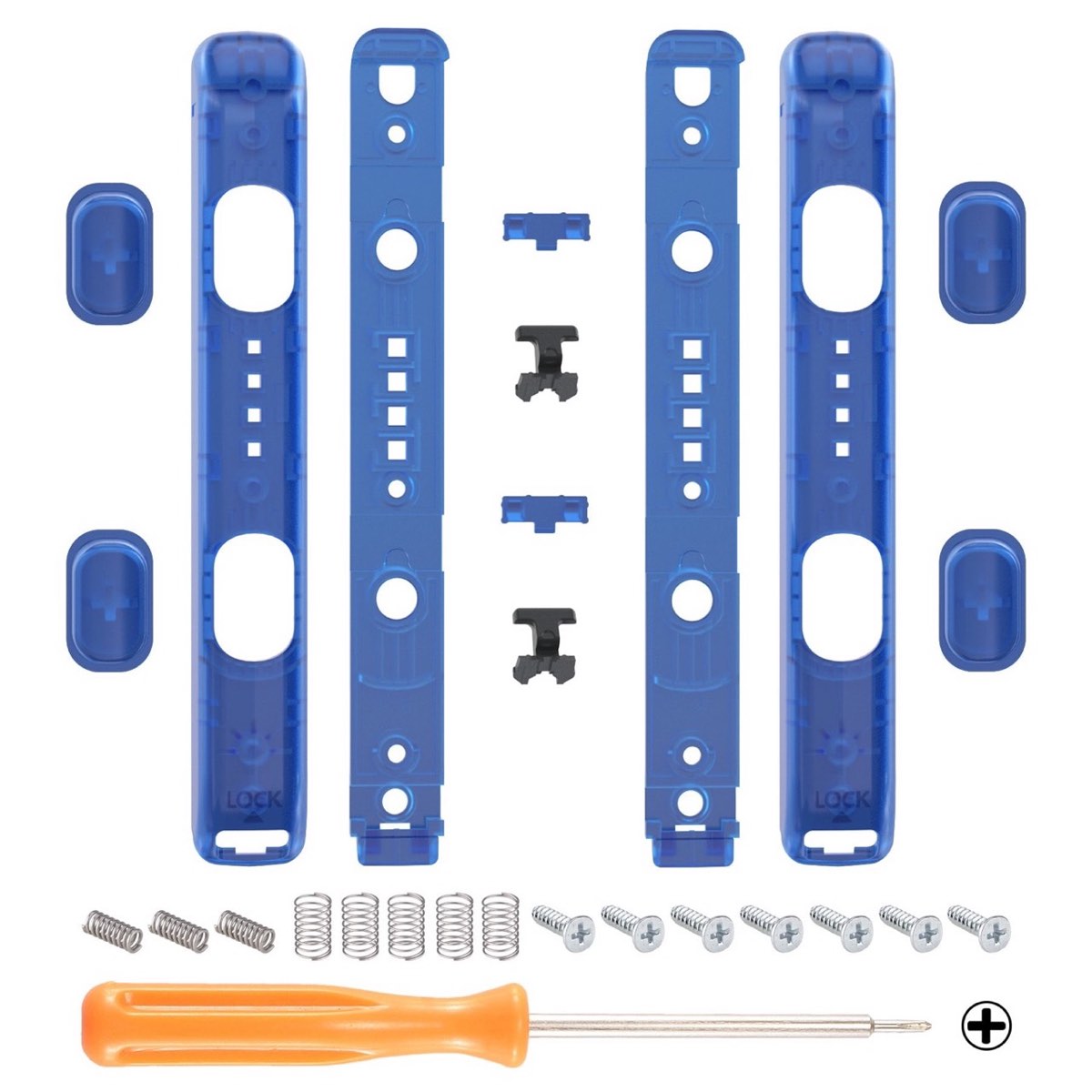 Joy-Con Strap Cover Clear Blue