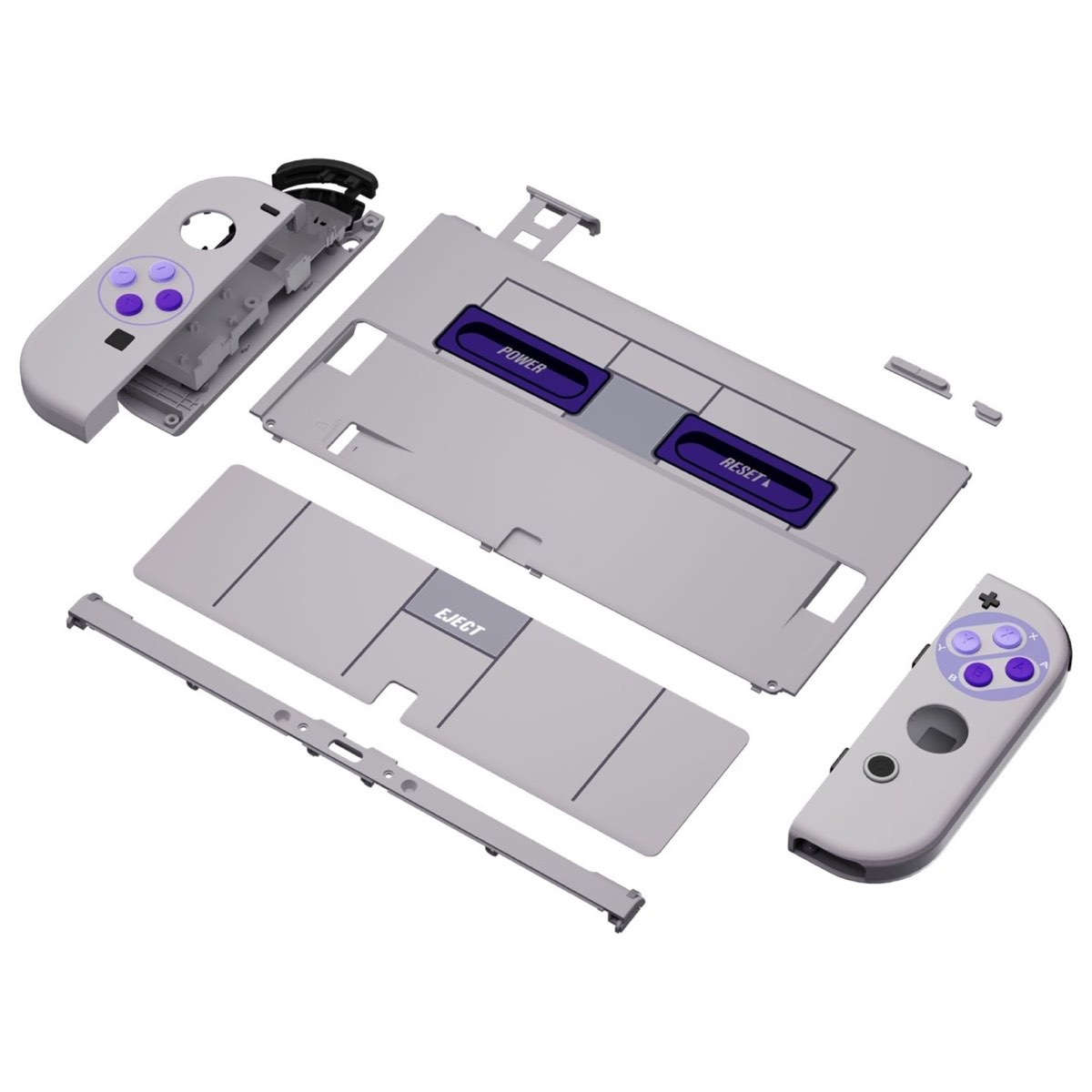 OLED Console Shell Classic SNES Style
