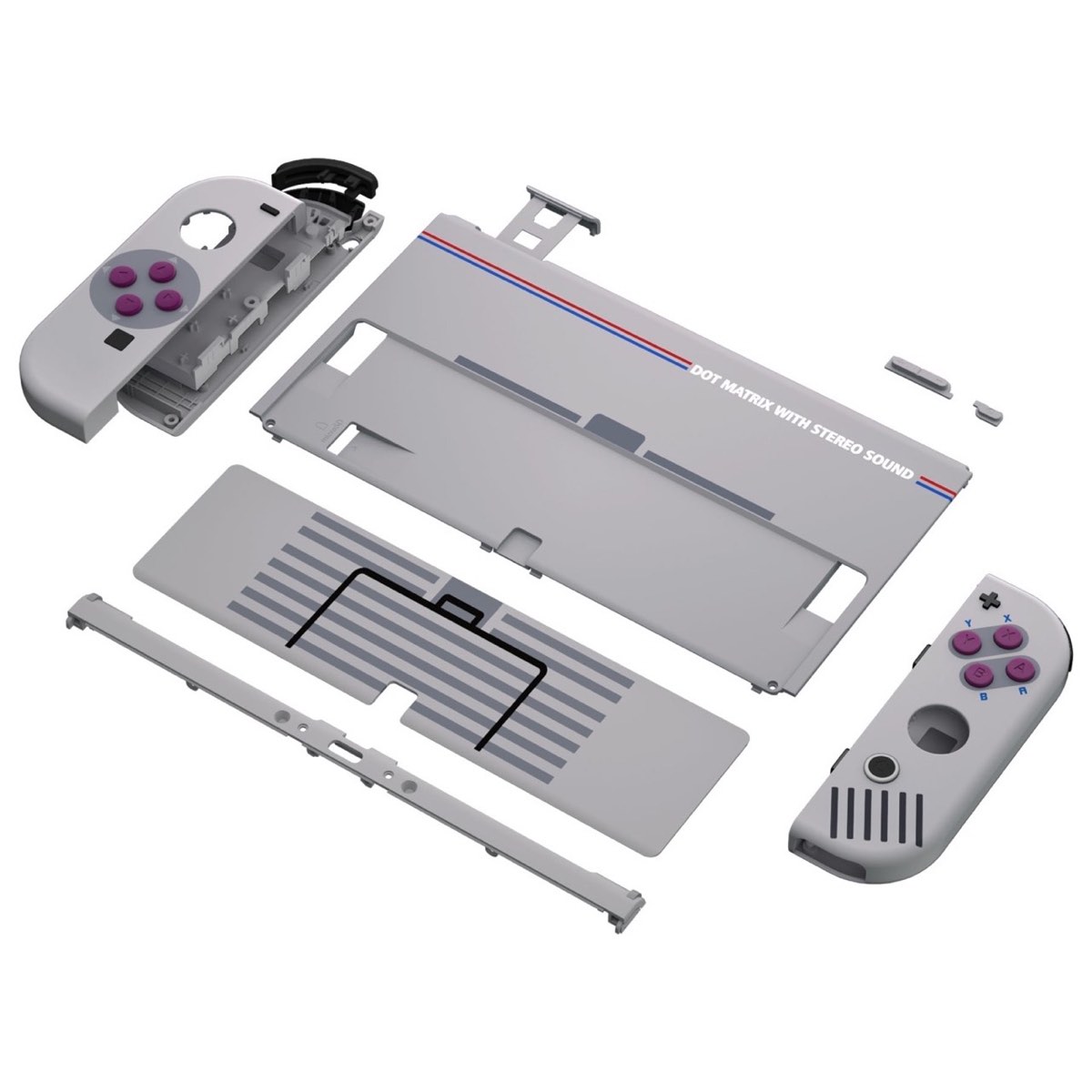 OLED Console Shell Classic 1989 GB Dmg 01