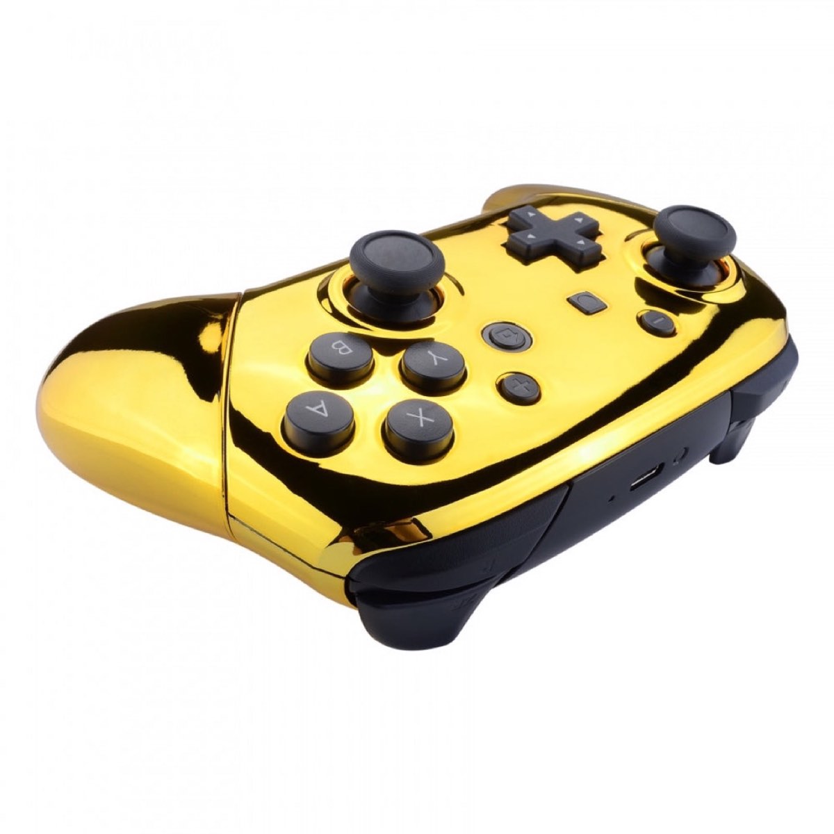Pro Controller Full Set Chrome Gold