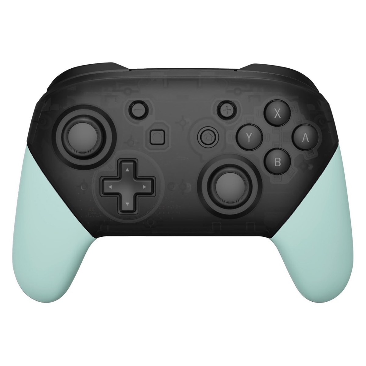 Pro Controller Handle Grips Light Cyan