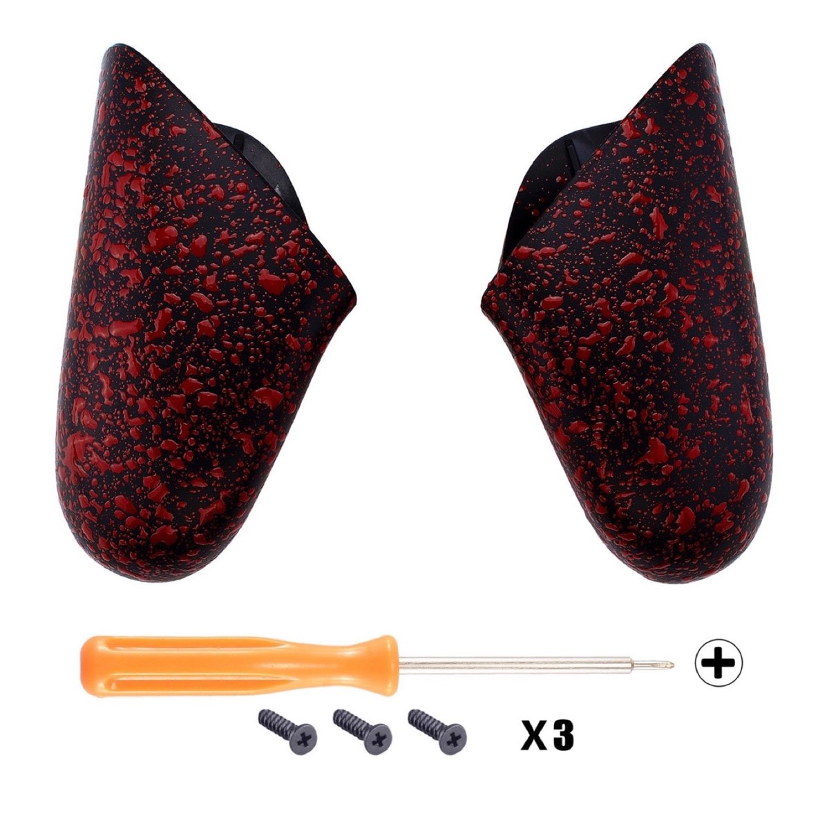 Pro Controller Handle Grips Textured Red