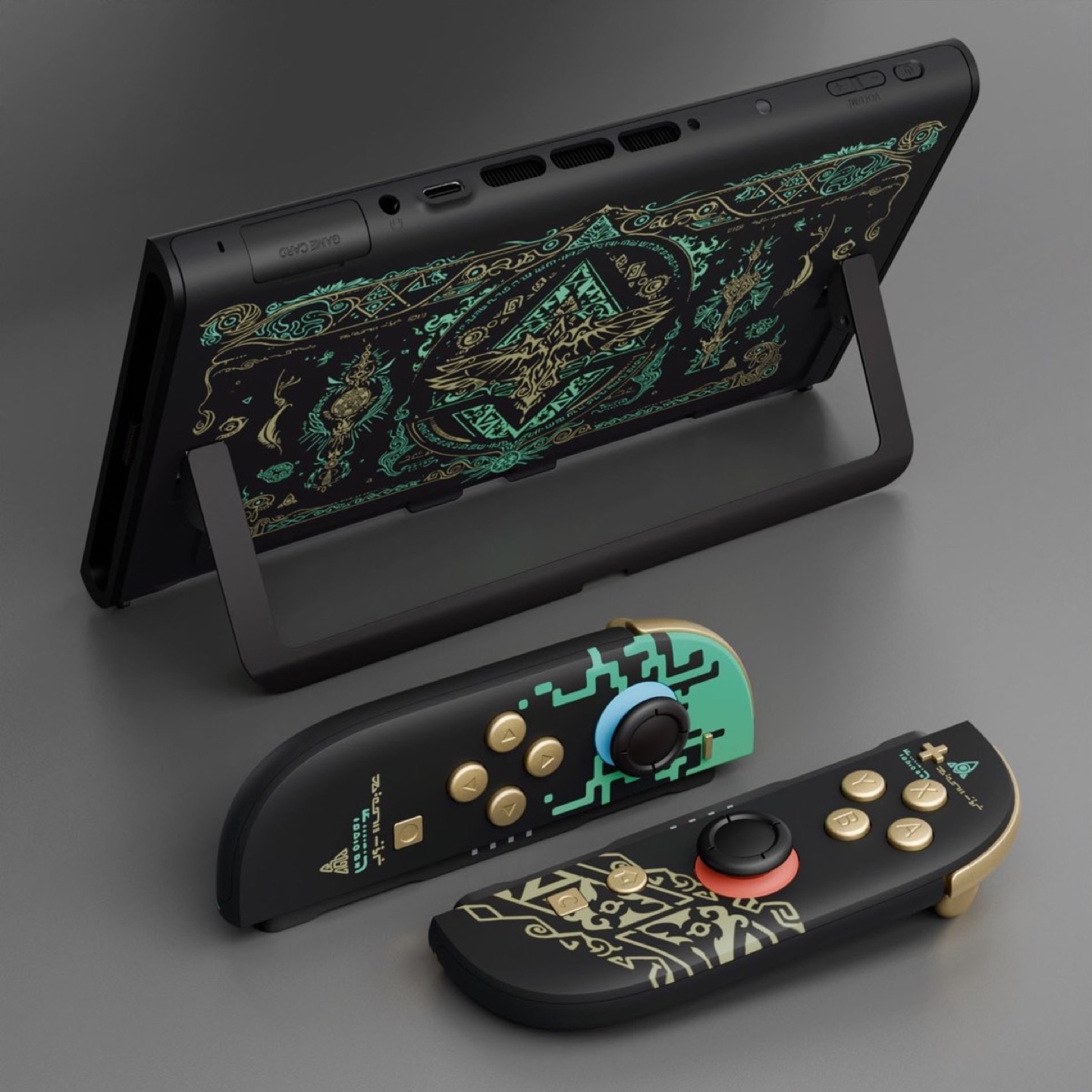Console Deluxe Shell Glow in the Dark · Totem of Kingdom Black