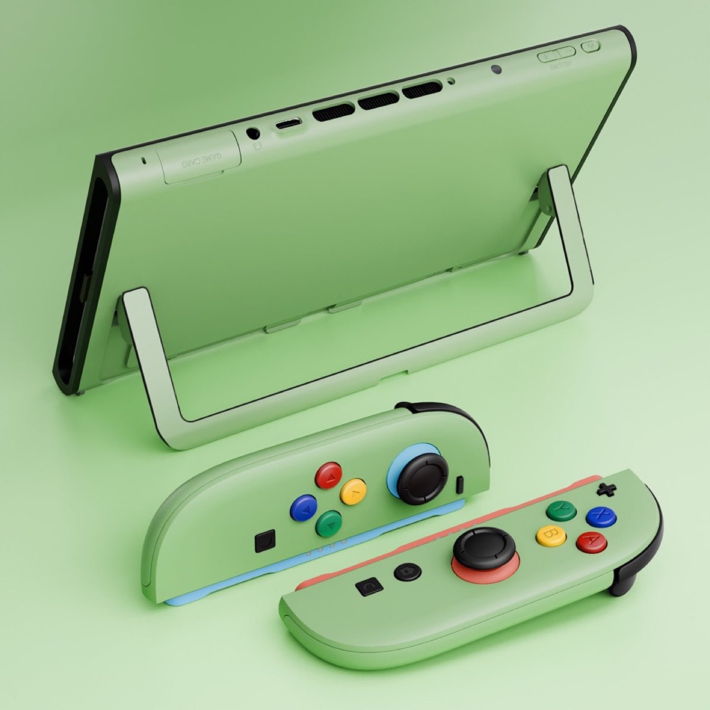 Console Essence Shell Matcha Green