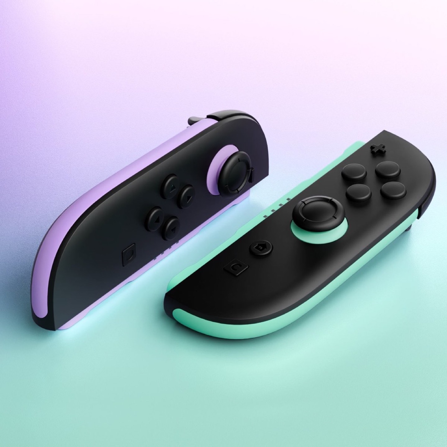 Joy-Con 2 Decorative Strip Purple Green