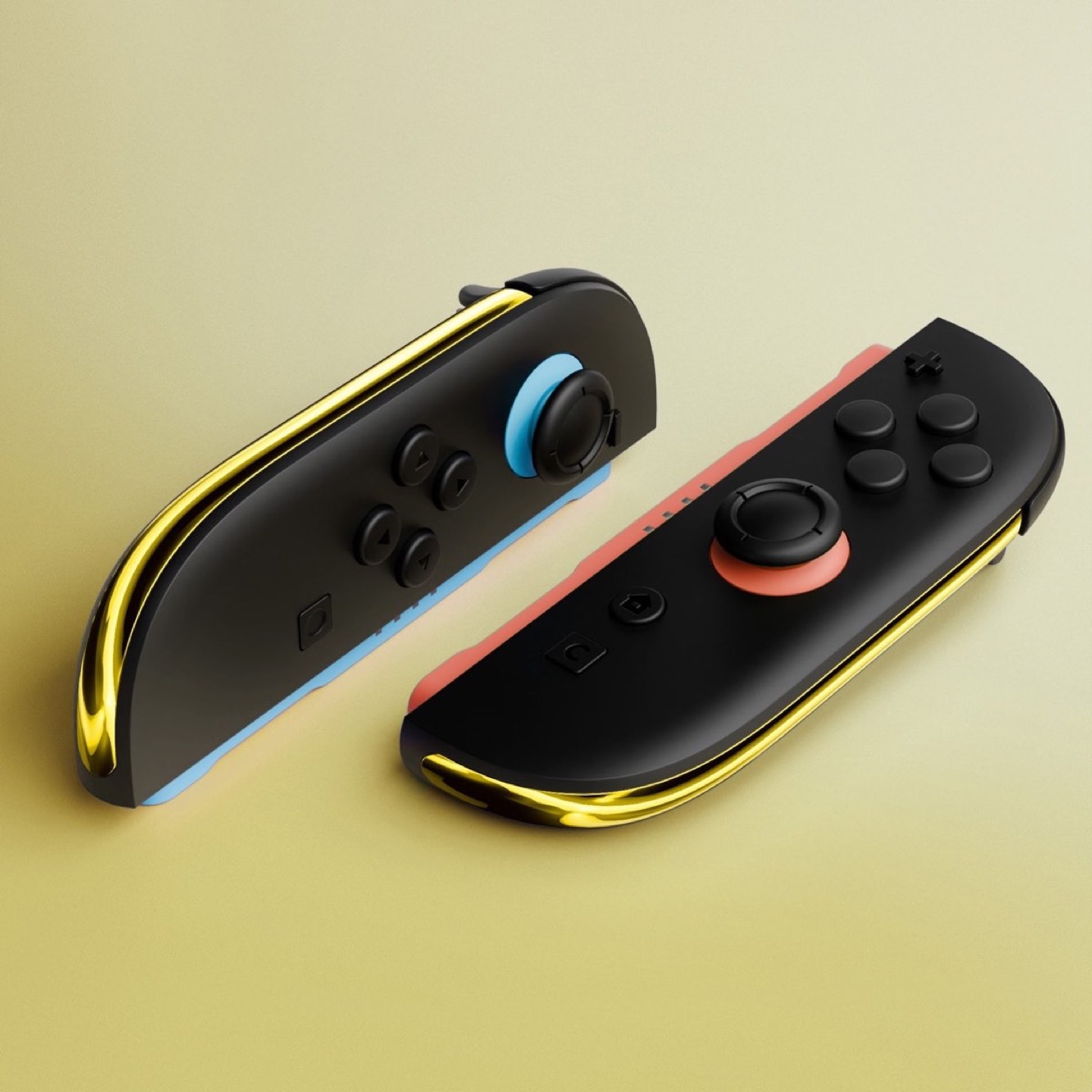 Joy-Con 2 Decorative Strip Chrome Gold