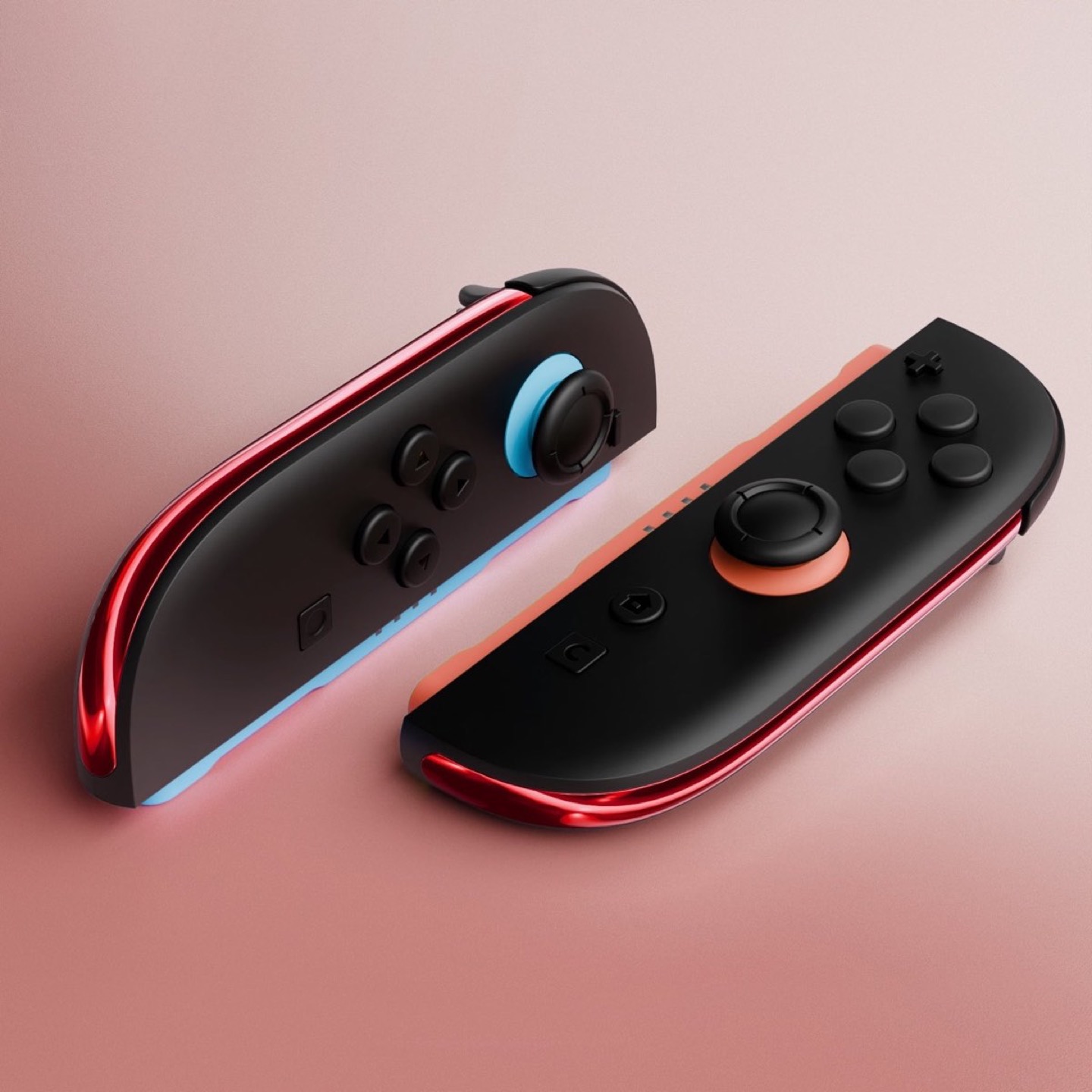 Joy-Con 2 Decorative Strip Chrome Red