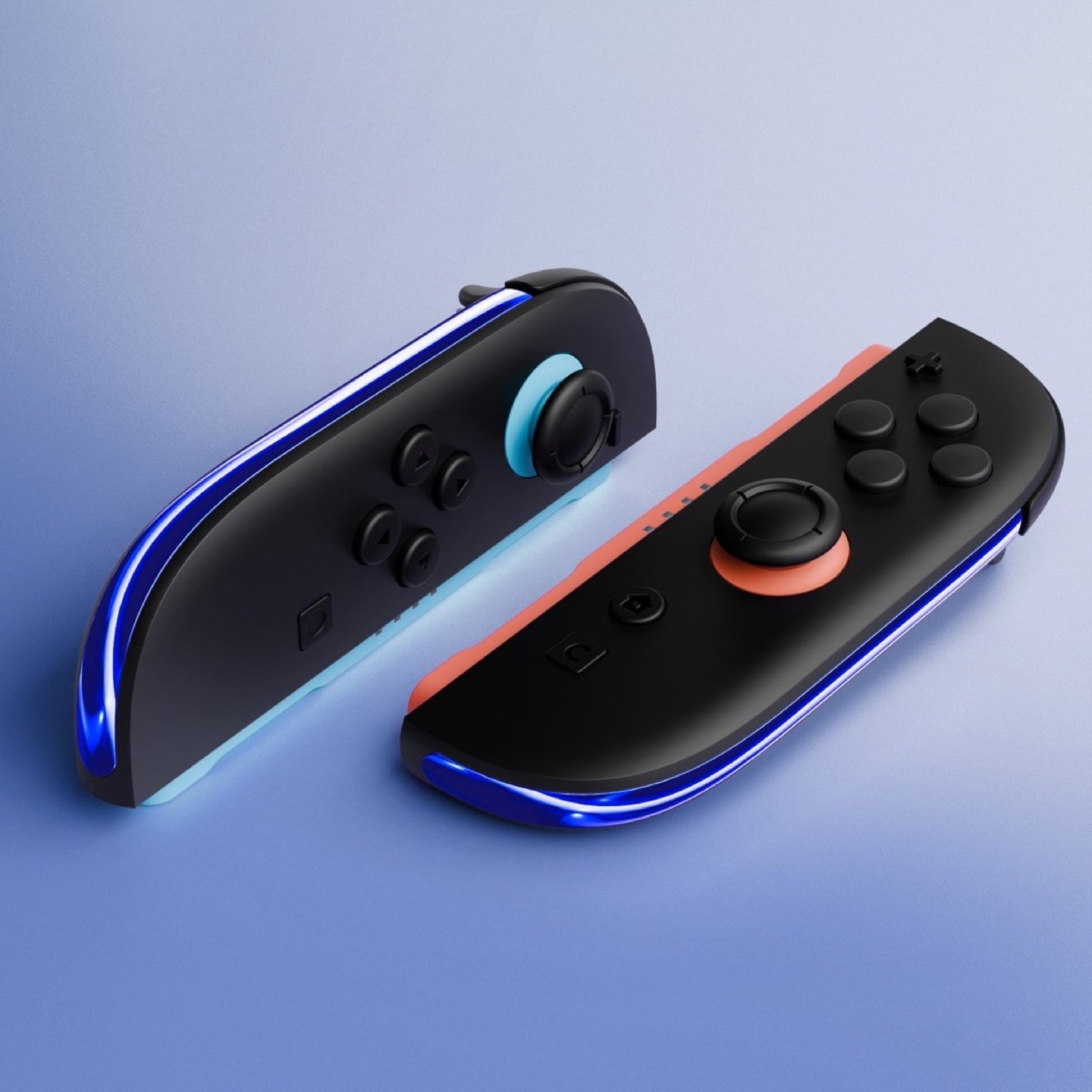 Joy-Con 2 Decorative Strip Chrome Blue