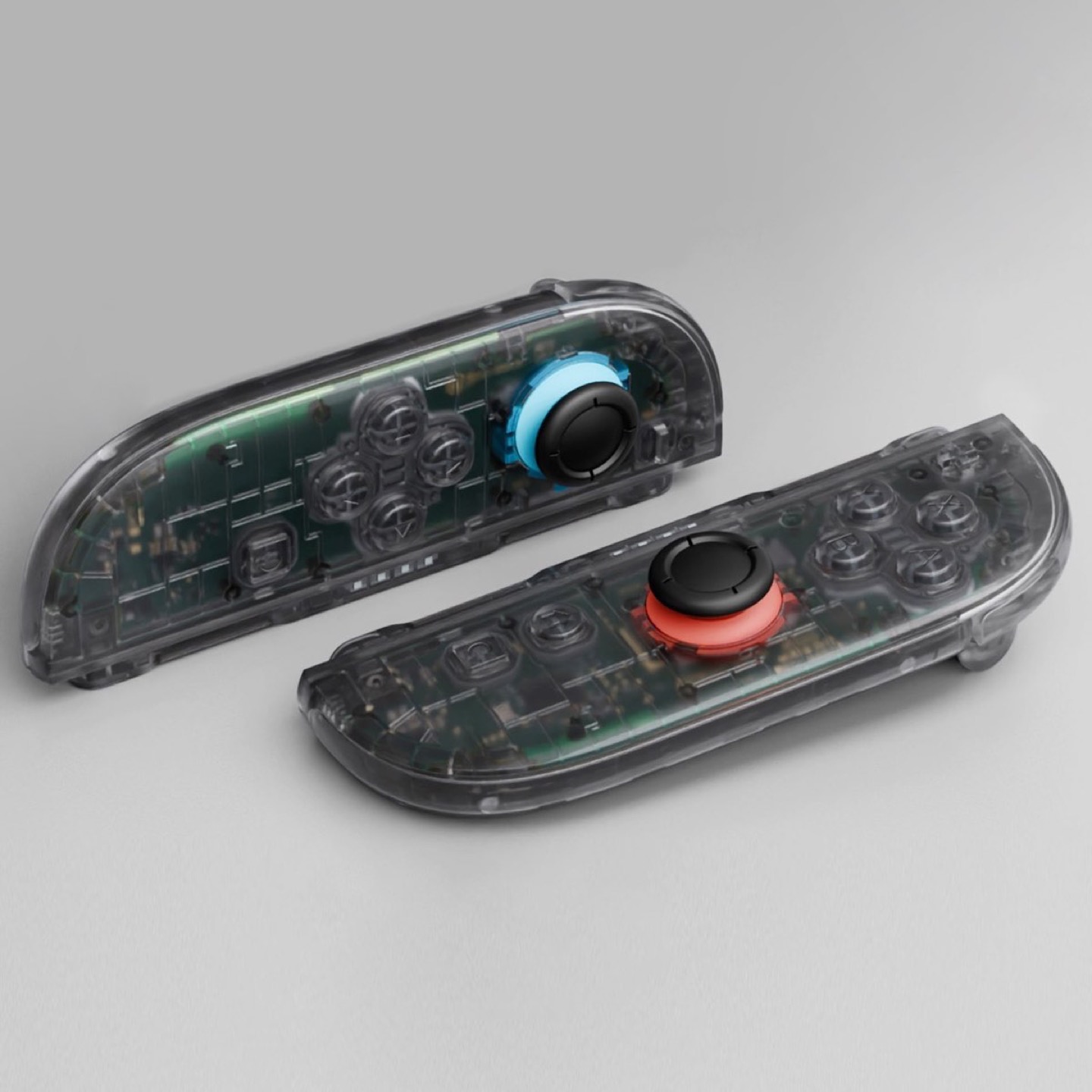 Joy-Con 2 Deluxe Shell Clear Slate Black