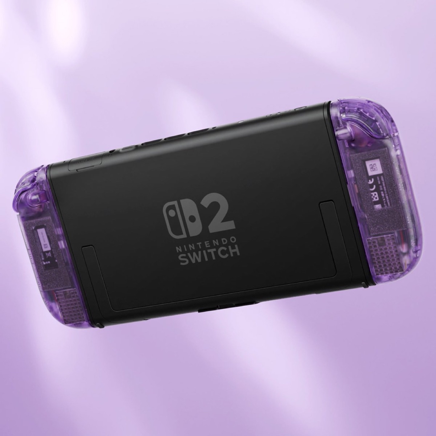 Joy-Con 2 Deluxe Shell Clear Atomic Purple