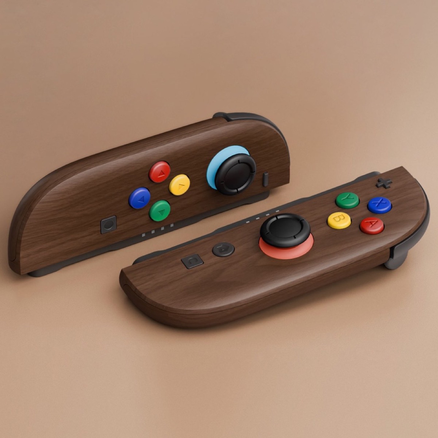 Joy-Con 2 Deluxe Shell Wood Grain