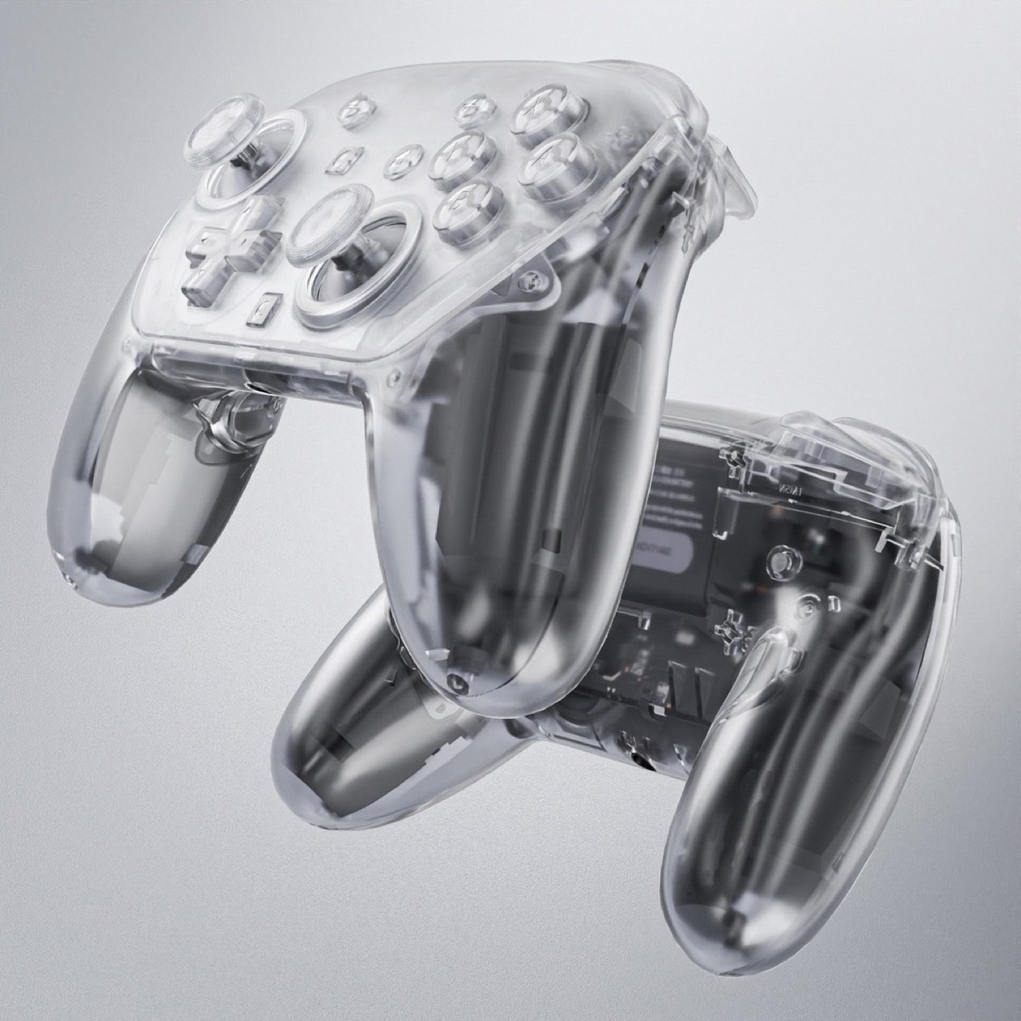 Switch 2 Pro Controller Shell Clear