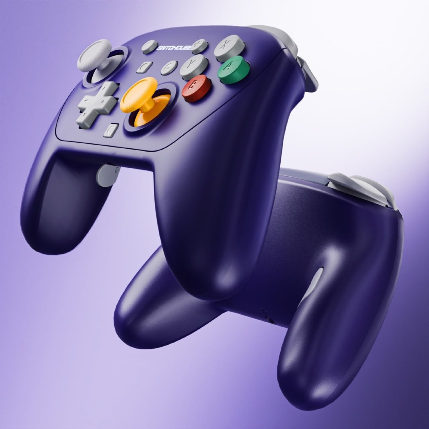 Switch 2 Pro Controller Shell Classic NGC Style