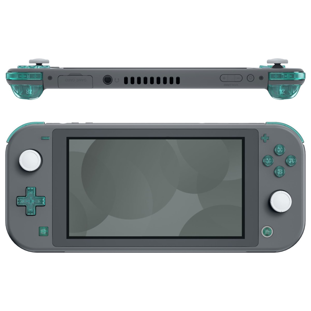 Switch Lite Buttons Emerald Green