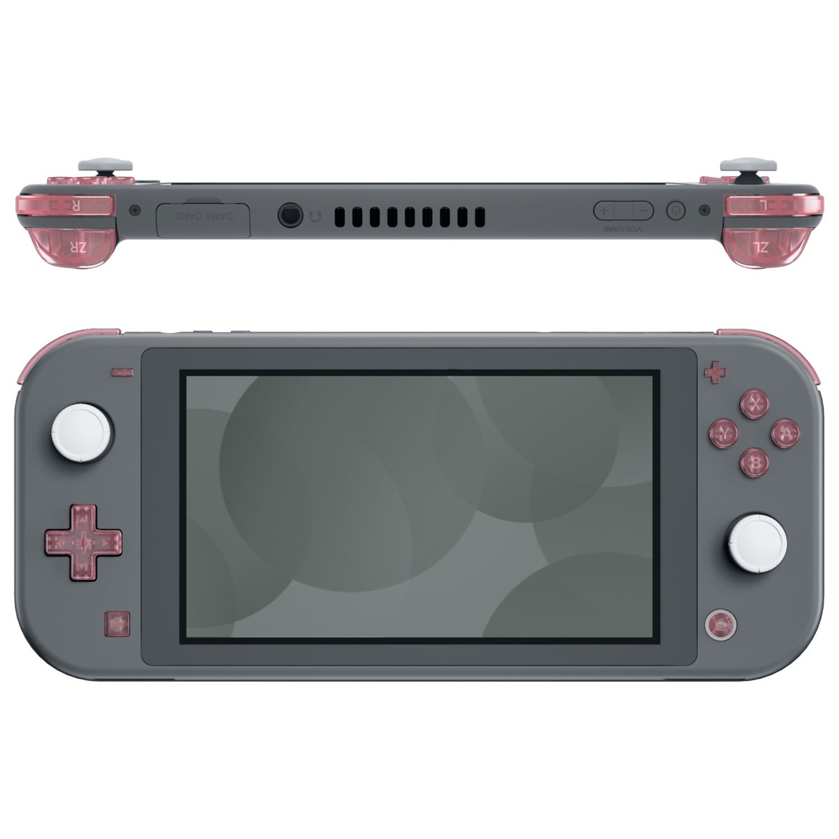 Switch Lite Buttons Cherry Pink