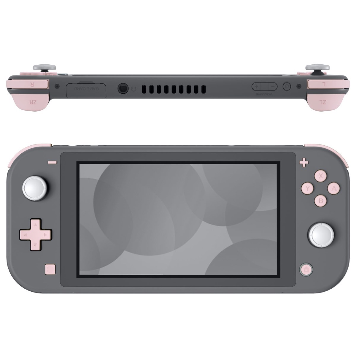 Switch Lite Buttons Cherry Blossoms Pink