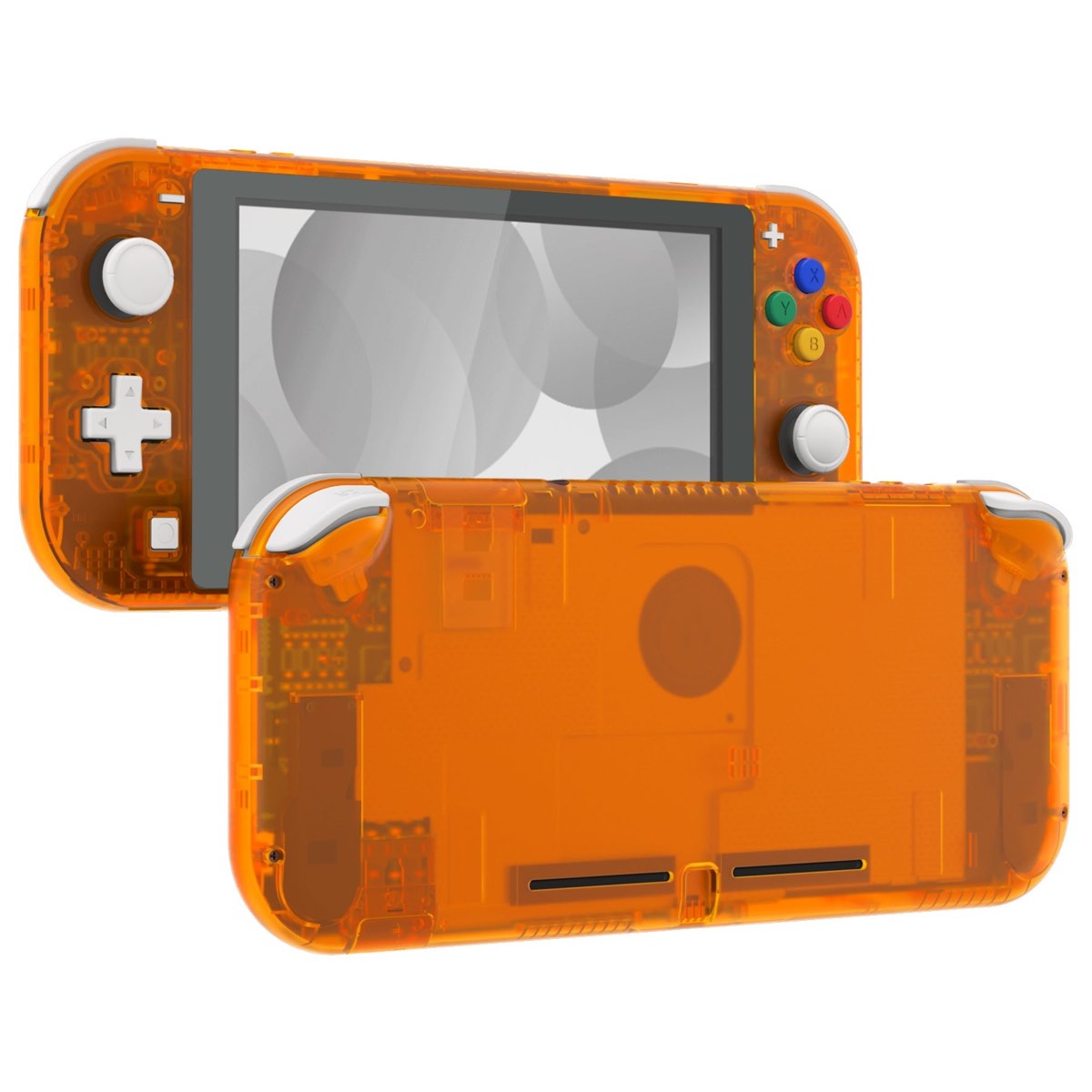 Switch Lite Full Shell Clear Orange